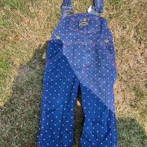 Vintage Healthtex Heart overalls size 2T